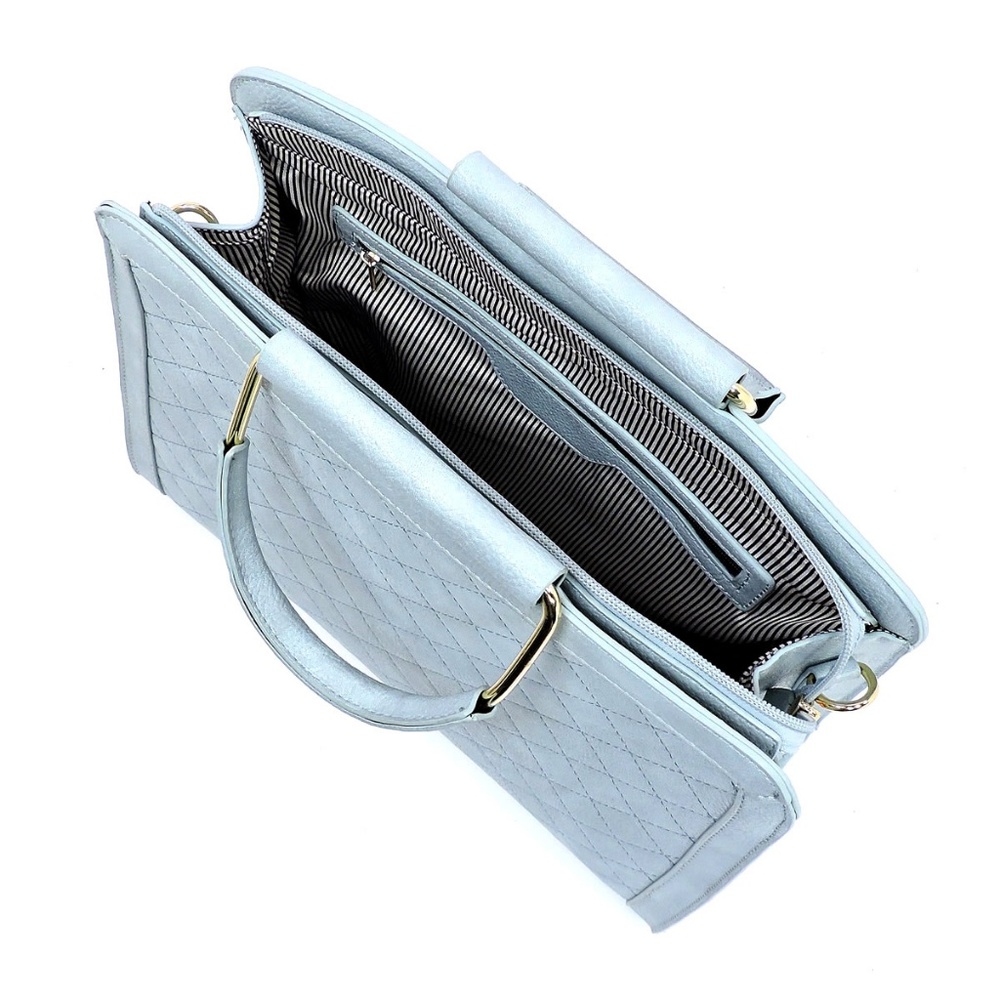 🎁 NEW Quilted Boxy 3-in-1 Satchel - Picture 5 of 8